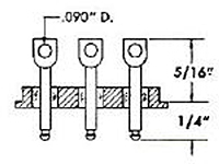Model 96SF/90W-PT, E-I Compression-Type Multi-Lead Sealing Header