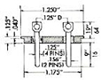 TYPE 125SF/RP-PV6, E-1 Special Type Plug-In Connector
