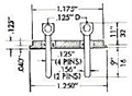 TYPE 125SFR/RP-PV6, E-1 Special Type Plug-In Connector