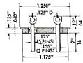 TYPE 125SF/RP-PV7, E-1 Special Type Plug-In Connector